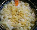 鶏だんご塩うどん作り方5写真