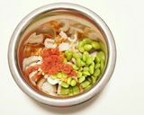 微妙に余った明太子で簡単おつまみ♪作り方4写真