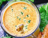 菊芋と生クリームのイエローカレースープ作り方10写真