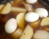 鶏手羽元と大根の煮物作り方5写真