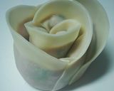 簡単餃子の包み方 バラ餃子(薔薇餃子)　作り方5写真