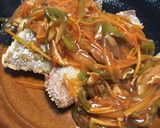 カレイの唐揚げ甘酢あんかけ作り方7写真