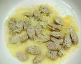 絶品✨サルシッシャのクリームソースパスタ作り方6写真