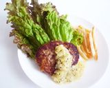 ハンバーグのキウイソース添え作り方9写真