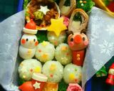 クリスマスキャラ弁 ツリーおにぎり弁当♡作り方10写真