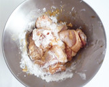 揚げずに揚げ焼き　鶏の唐揚げ作り方4写真