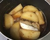 定番♡30分deほっこり染みてるブリ大根作り方5写真
