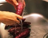 アルミホイル無し！ねっとり焼き芋作り方1写真