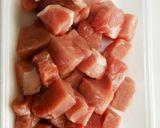 幼児食　ポークビーンズ作り方1写真