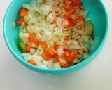 幼児食　ポークビーンズ作り方2写真