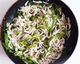 ねぎの青い部分で 鶏ささみのねぎまみれ作り方5写真