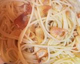 パクチーのペペロンチーノ(^o^)作り方3写真