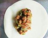 餃子の皮で納豆包み揚げ作り方3写真