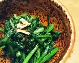 春菊大量消費！簡単‼春菊の七味炒め♪作り方4写真