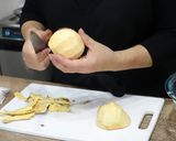 安納芋のバター焼き作り方1写真