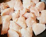 簡単♡鶏胸肉の味噌マヨ炒め作り方3写真