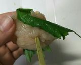 ササミの大葉巻き焼き鳥♡作り方4写真