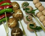 ササミの大葉巻き焼き鳥♡作り方5写真