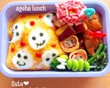 水玉オムライス★ジャック キャラ弁作り方14写真