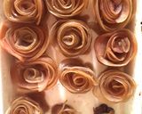 餃子の皮でりんごの薔薇パイ作り方3写真