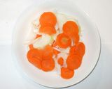 電子レンジでクリーム煮♪野菜とソーセージ作り方5写真