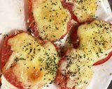 トマトのパン粉チーズ焼き作り方3写真
