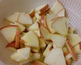 蜂蜜煮、ＳＰＡＰ. （薩摩芋と林檎）作り方2写真