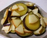 蜂蜜煮、ＳＰＡＰ. （薩摩芋と林檎）作り方5写真