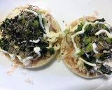 黒酢玉葱×大根菜の和トースト作り方4写真