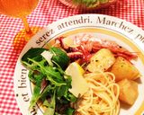 簡単楽しい！ホットプレートアヒージョ鍋作り方9写真