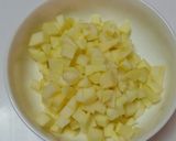 レンジで簡単♪使える☆シナモンりんご。作り方1写真