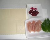 簡単ささみチーズと梅ささみ春巻き作り方1写真