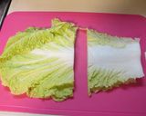 白菜のピーナッツ胡麻和え(=^・^=)作り方2写真