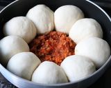 ディップ✕ちぎりパン　スキレットブレッド作り方5写真