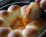 ディップ✕ちぎりパン　スキレットブレッド作り方8写真