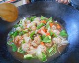 野菜たっぷり！肉団子の酢豚風作り方7写真
