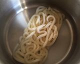 タヌキとじウドン作り方4写真
