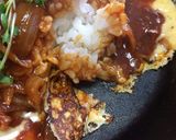 鉄板オムハヤシ作り方8写真