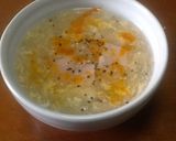 ハムと大根おろしの☆とろとろスープ作り方5写真