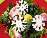クリスマス簡単サラダ＊レンコン雪の結晶＊作り方7写真