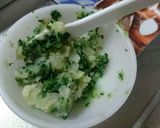離乳食後期☆卵とほうれん草のポテトサラダ作り方5写真