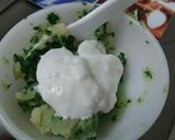 離乳食後期☆卵とほうれん草のポテトサラダ作り方6写真