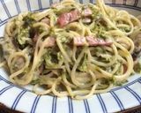 絶品・牡蠣と青さ海苔のクリームパスタ作り方11写真