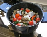 旬の白身魚と野菜のイタリアン蒸し作り方7写真
