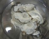 牡蠣とナスと厚揚げのチョコ味噌煮作り方3写真