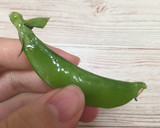 絹さや(さやえんどう)の下処理・筋取り作り方1写真