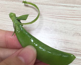 絹さや(さやえんどう)の下処理・筋取り作り方2写真