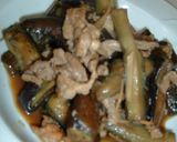 なすと豚肉のしょうが醤油炒め作り方5写真