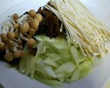 きゅうりとキノコの炒め物作り方3写真