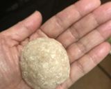 冬のお鍋に!鶏ひき豆腐のぺたんこ団子作り方3写真
